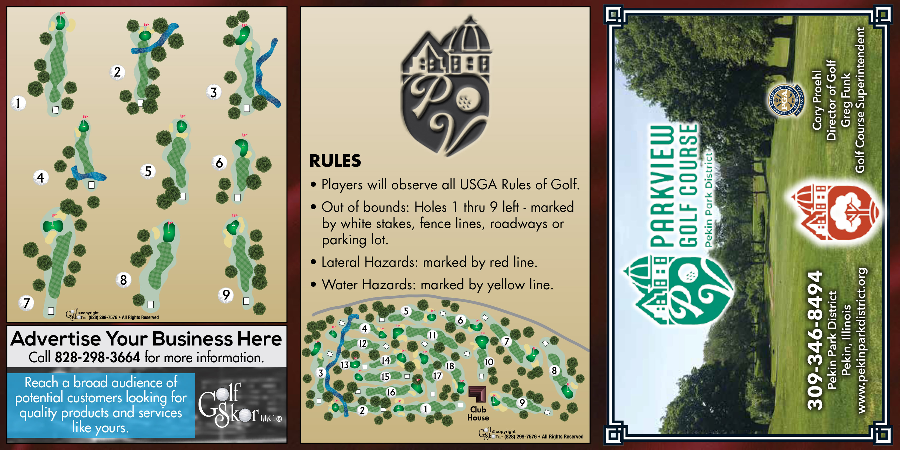 Parkview, Pekin, Illinois Golf course information and reviews.